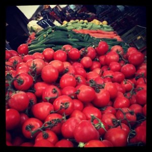 Vegatables in the Shuk in Jerusalem