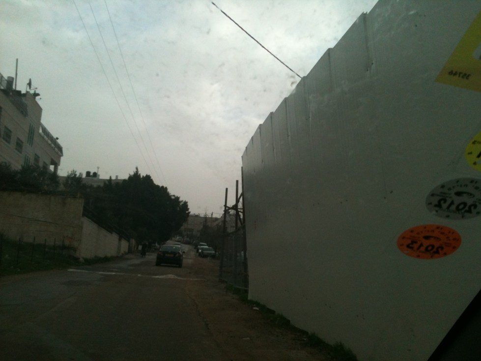 What looks like a part of the Separation Wal... is actually just a part of the massive highway being built in the middle of Beit Safafal
