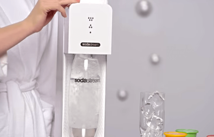 SodaSteam advertisement featured Scarlett Johansson 