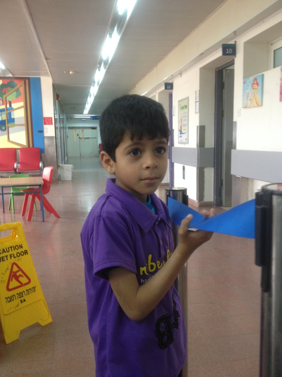 Abdallah at Meir Hospital, Kfar Saba